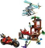 LEGO NINJAGO LUPTA LA CASA DIN COPAC CU VEHICULE NINJA 71857 - imagine 3