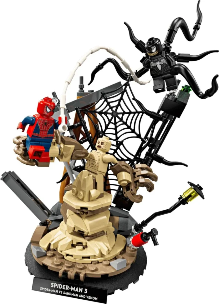LEGO MARVEL BATALIE MEMORABILA OMUL PAIANJEN VS SANDMAN 76334 - imagine 11