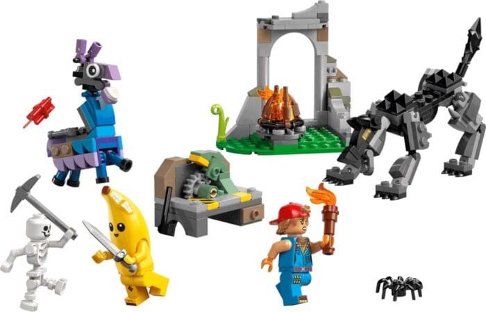 LEGO FORTNITE TABARA LUI PEELY SI SPARKPLUG 77075 - imagine 3