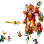 LEGO MONKIE KID ROBOTUL CU INEL DE FOC AL LUI NEZHA 80057 - imagine 11