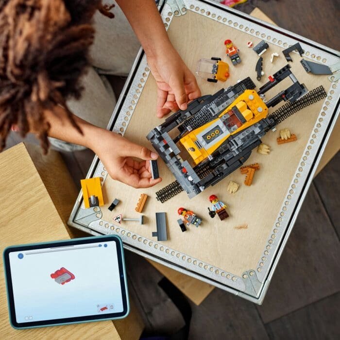 LEGO CITY BULDOZER GALBEN 60466 - imagine 3