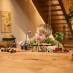 LEGO JURASSIC WORLD RENASTEREA MISIUNE DE URMARIRE A UNUI VELOCIRAPTOR SI A UNUI TITANOSAURUS 76973 - imagine 12