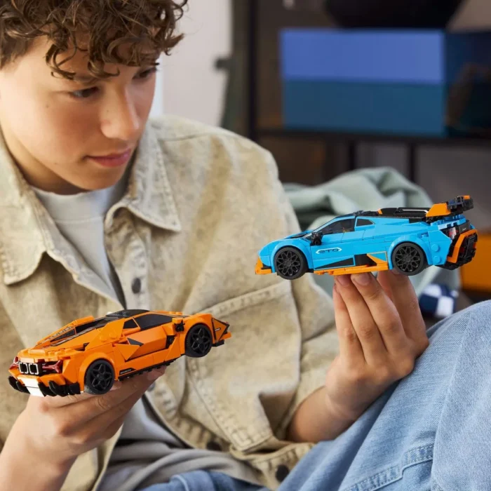LEGO SPEED CHAMPIONS LAMBORGHINI REVUELTO SI HURACAN STO 77238 - imagine 12