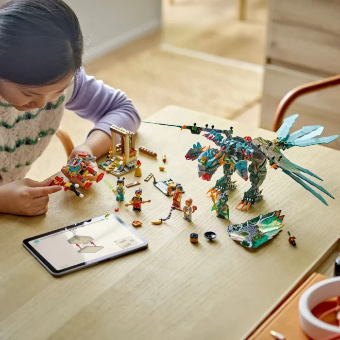 LEGO MONKIE KID BESTIA CU NOUA CAPETE 80056 - imagine 12