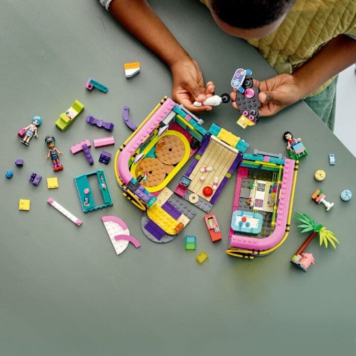 LEGO FRIENDS GALERIA DISCO CU JOCURI ELECTRONICE 41708 - imagine 3