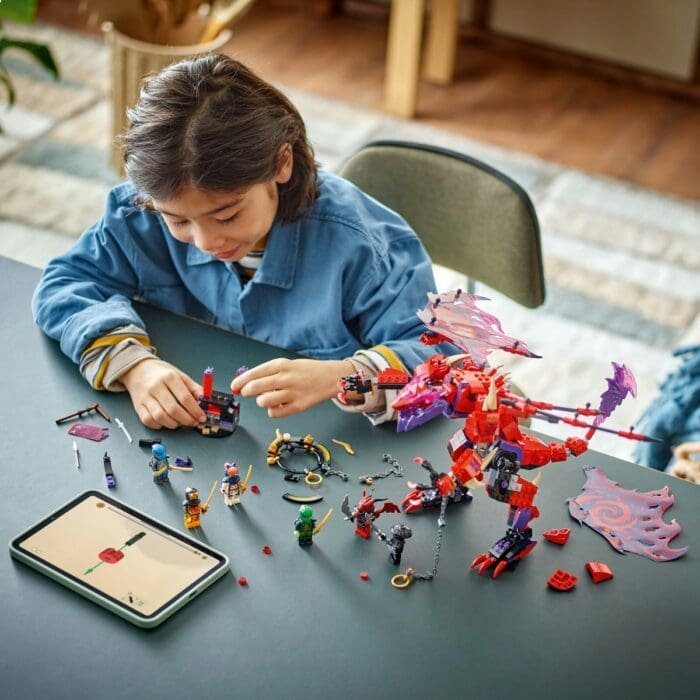 LEGO NINJAGO DRAGONUL HAOSULUI THUNDERFANG 71832 - imagine 3