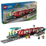 LEGO CITY TRAINS STATIE SI TRAMVAI IN CENTRUL ORASULUI 60423 - imagine 6