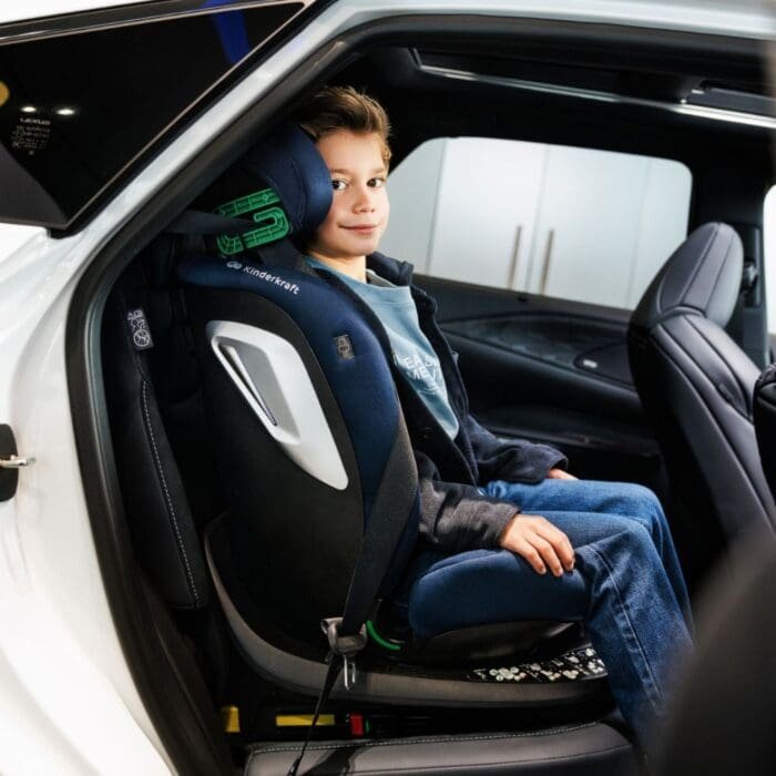 SCAUN AUTO KINDERKRAFT I-GROW 2 I-SIZE 40-150 CM, BLACK - imagine 3