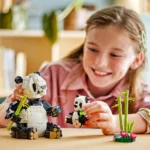 LEGO CREATOR ANIMALE SALBATICE: FAMILIA DE URSI PANDA 31165 - imagine 12