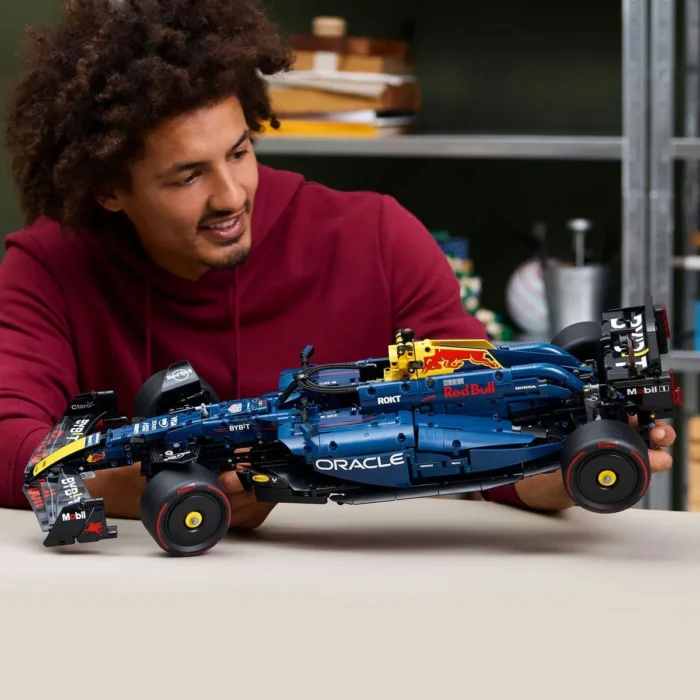 LEGO TECHNIC MASINA F1 ORACLE RED BULL RACING RB20 42206 - imagine 12