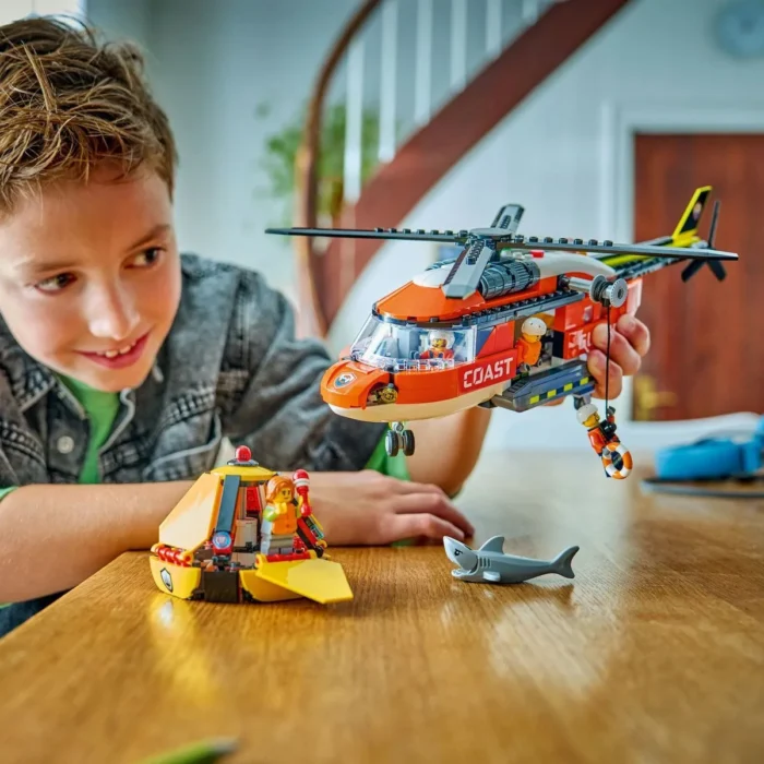 LEGO CITY ELICOPTER AL PAZEI DE COASTA 60503 - imagine 12