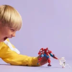 LEGO SUPER HEROES ROBOTUL OMUL PAIANJEN VS. ANTI-VENOM 76308 - imagine 12