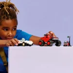 LEGO SONIC MASINA LUI SILVER VS CAMIONUL GIGANT AL LUI KNUCKLES 77118 - imagine 12