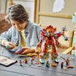 LEGO MONKIE KID ROBOTUL CU INEL DE FOC AL LUI NEZHA 80057 - imagine 5