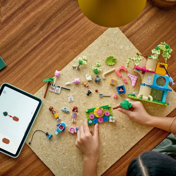 LEGO FRIENDS PETRECERE DE ZIUA DE NASTERE A PISICII SI CASUTA IN COPAC 42666 - imagine 13