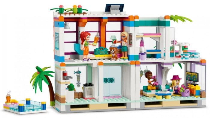 LEGO FRIENDS CASA DE VACANTA DE PE PLAJA 41709 - imagine 4