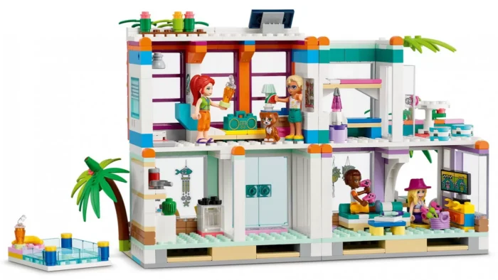 LEGO FRIENDS CASA DE VACANTA DE PE PLAJA 41709 - imagine 13