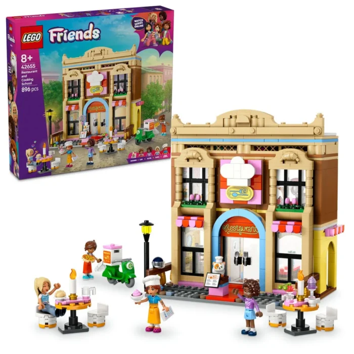 LEGO FRIENDS RESTAURANT SI SCOALA DE GASTRONOMIE 42655 - imagine 8