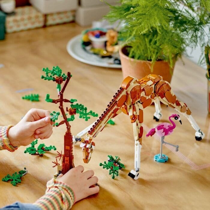 LEGO CREATOR 3IN1 ANIMALE SALBATICE DIN SAFARI 31150 - imagine 4