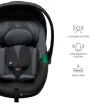 SCOICA AUTO I-SIZE, 40-87 CM, KINDERKRAFT MINK PRO2 , GREY - imagine 7