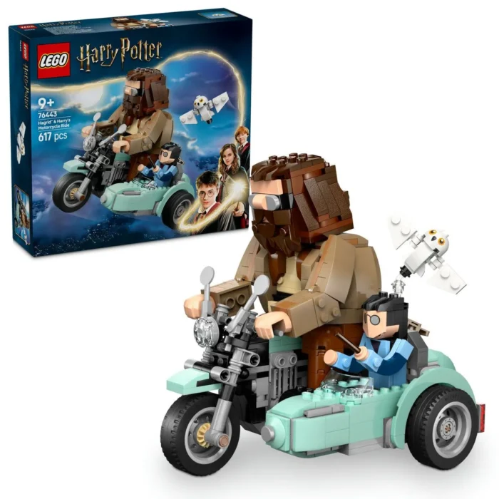 LEGO HARRY POTTER TM HAGRID SI HARRY PE MOTOCICLETA 76443 - imagine 8