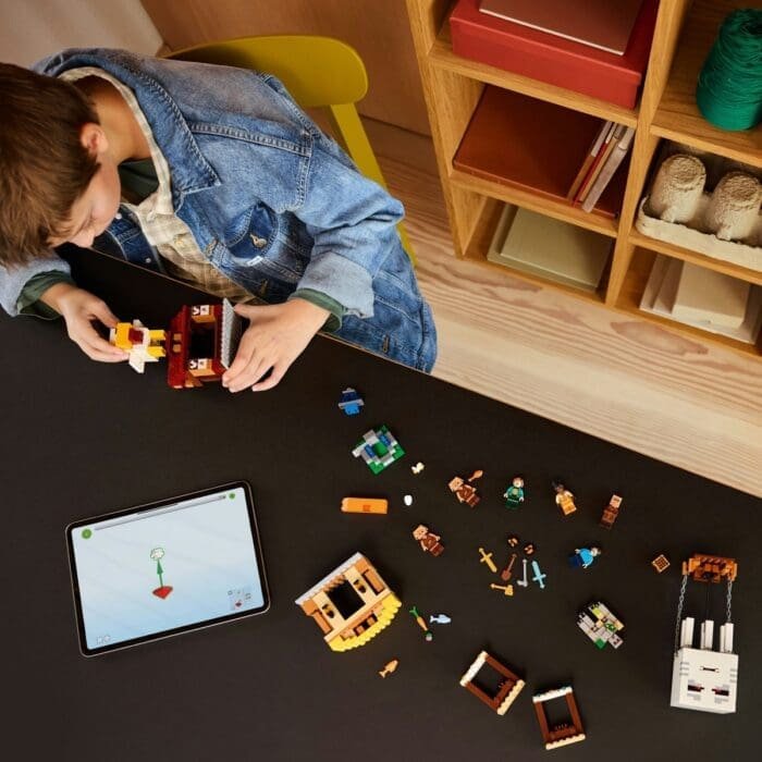 LEGO MINECRAFT ATACUL BALOANELOR GHAST ASUPRA SATULUI 21273 - imagine 4