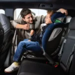 SCAUN AUTO KINDERKRAFT I-GROW 2 I-SIZE 40-150 CM, BLACK - imagine 8