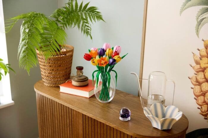 LEGO BOTANICALS BUCHET DE LALELE 11501 - imagine 4