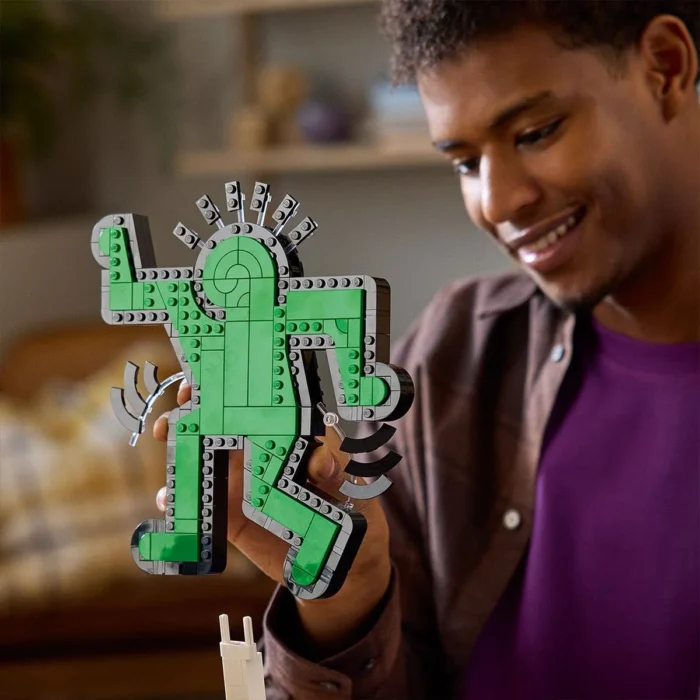 LEGO ART KEITH HARING FIGURINE CARE DANSEAZA 31216 - imagine 13