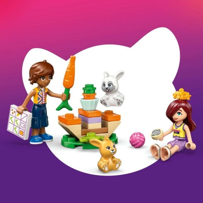 LEGO FRIENDS HOTEL PENTRU IEPURASI IN ORASUL HEARTLAKE 42679 - imagine 5