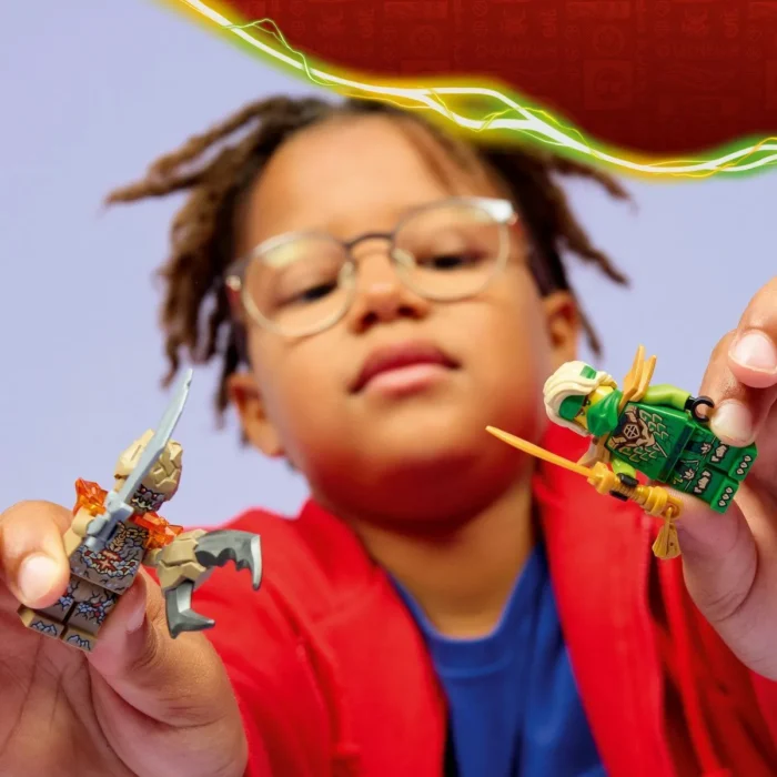 LEGO NINJAGO LLOYD VS SPINNERUL MONSTRU DE PAMANT 71850 - imagine 13