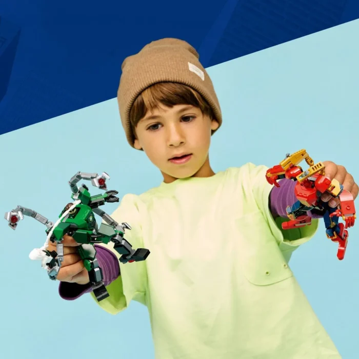 LEGO MARVEL BATALIA ROBOTILOR OMUL PAIANJEN VS DOC OCK 76338 - imagine 13