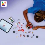 LEGO SONIC MASINA LUI SILVER VS CAMIONUL GIGANT AL LUI KNUCKLES 77118 - imagine 13