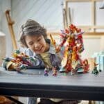 LEGO MONKIE KID ROBOTUL CU INEL DE FOC AL LUI NEZHA 80057 - imagine 6