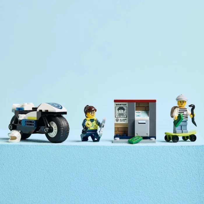 LEGO CITY URMARIRE CU MOTOCICLETA DE POLITIE 60455 - imagine 14