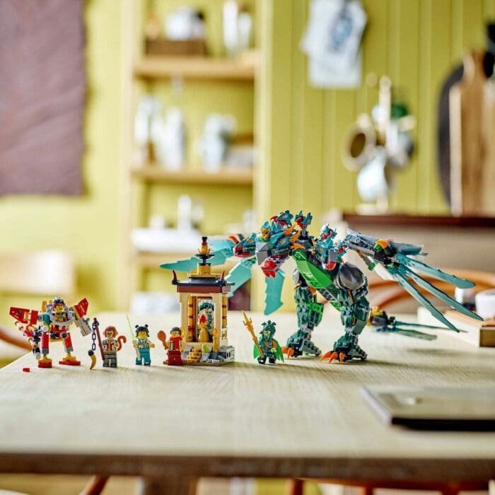 LEGO MONKIE KID BESTIA CU NOUA CAPETE 80056 - imagine 7