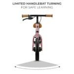 BICICLETA FARA PEDALE KINDERKRAFT SPACE DARK PINK - imagine 4