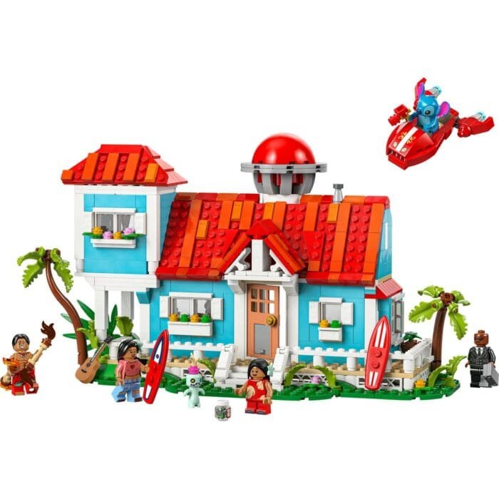 LEGO DISNEY CASA DE PE PLAJA A LUI LILO SI STITCH 43268 - imagine 5