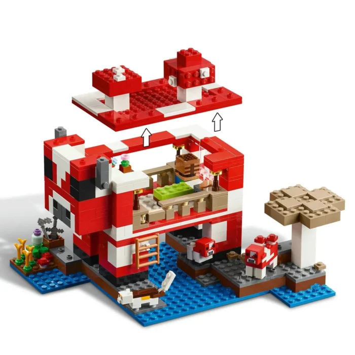 LEGO MINECRAFT CASA MOOSHROOM 21270 - imagine 5