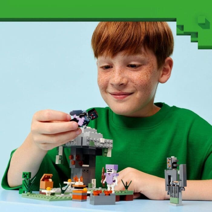 LEGO MINECRAFT GRADINA PALIDA 21586 - imagine 5
