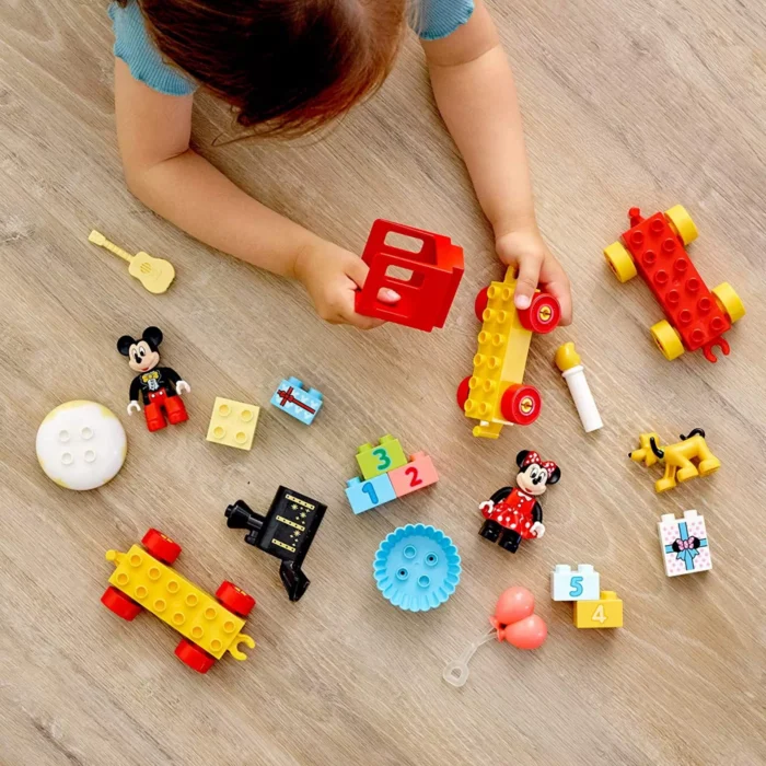 LEGO DUPLO  TRENUL ZILEI ANIVERSARE MICKEY SI MINNIE 10941 - imagine 12