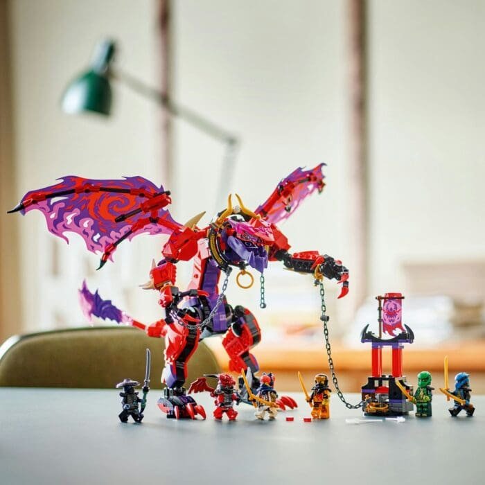 LEGO NINJAGO DRAGONUL HAOSULUI THUNDERFANG 71832 - imagine 5