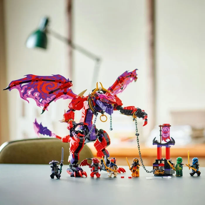 LEGO NINJAGO DRAGONUL HAOSULUI THUNDERFANG 71832 - imagine 14