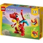 LEGO CREATOR 3IN1 DRAGON ROSU 31145 - imagine 5