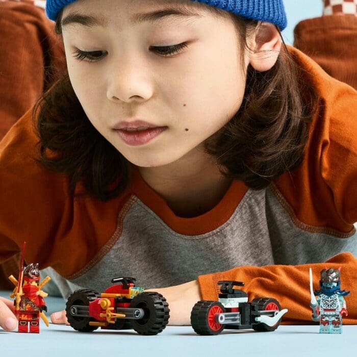 LEGO NINJAGO CURSA DE VITEZA CU MOTOCICLETA LUI KAI 71838 - imagine 5