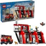 LEGO CITY STATIE SI CAMION DE POMPIERI 60414 - imagine 5