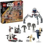LEGO STAR WARS PACHET DE LUPTA CLONE TROOPER SI DROID DE LUPTA 75372 - imagine 5