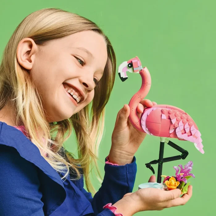 LEGO CREATOR ANIMALE SALBATICE FLAMINGO ROZ 31170 - imagine 14