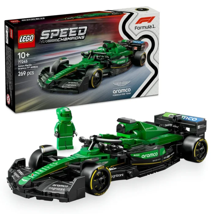 LEGO SPEED CHAMPIONS MASINA DE CURSE F1 ASTON MARTIN ARMACO AMR24 77245 - imagine 10