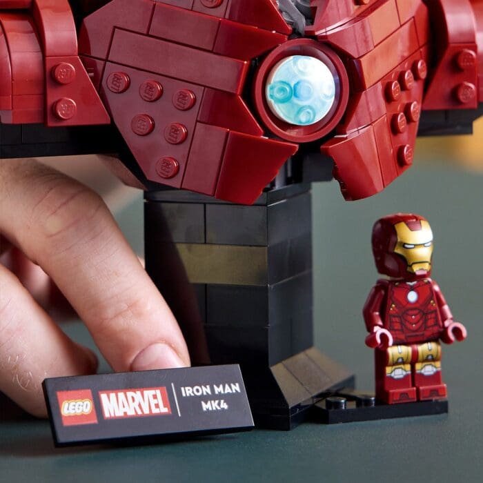 LEGO SUPER HEROES BUST IRON MAN 76327 - imagine 5